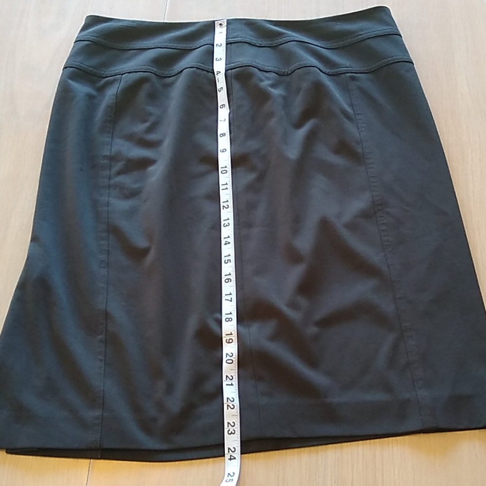 Anne Klein dark brown skirt